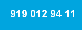 919 012 94 11 919 012 94 11